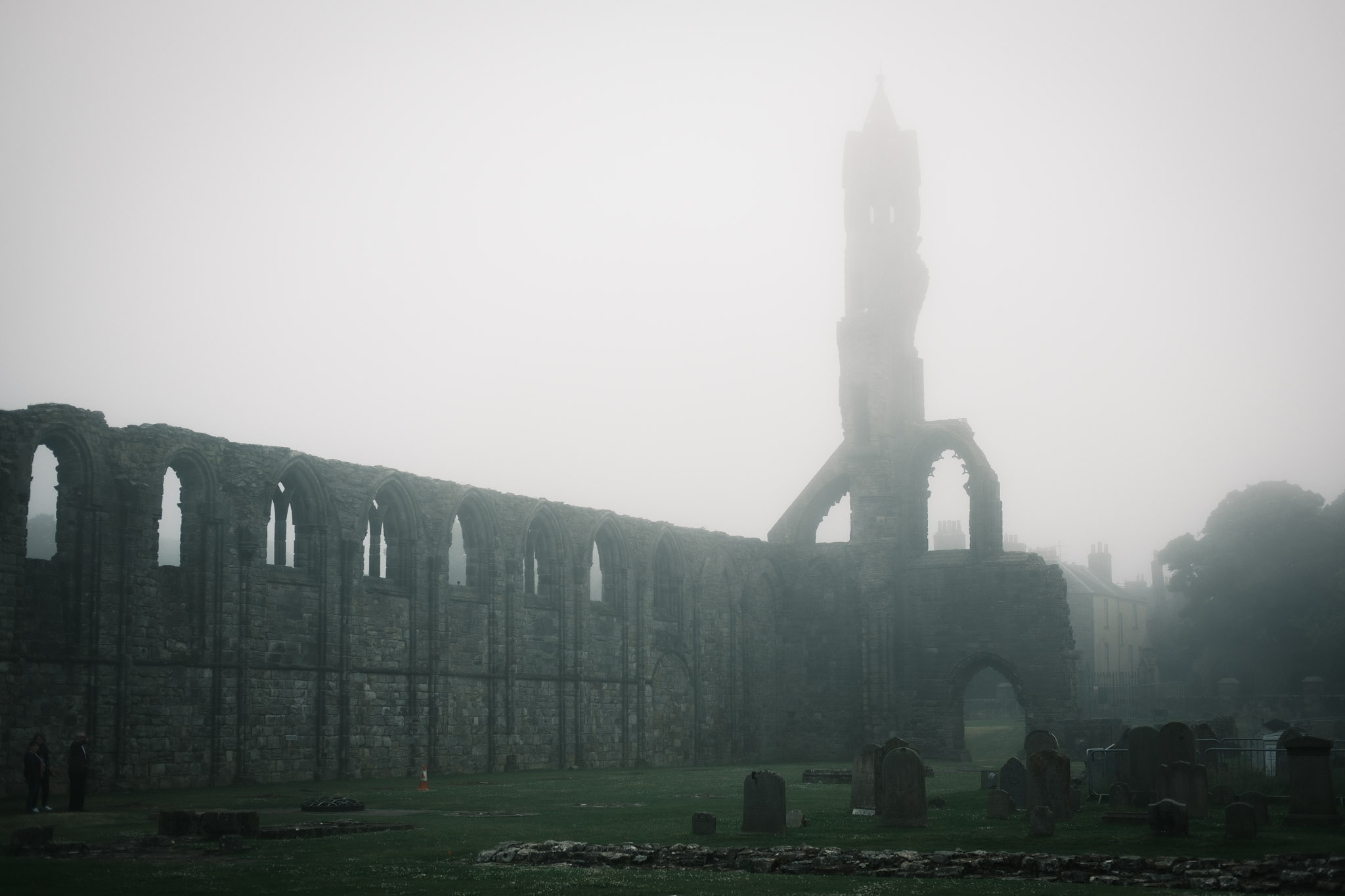 Moody St Andrews ruins, 2024
